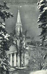 Helen Hills, Hills Chapel, Smith College Northampton, MA Postcard Postcard