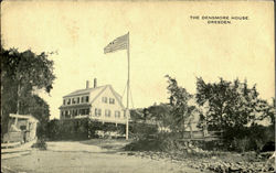 The Densmore House Dresden, ME Postcard Postcard