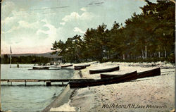 Lake Wentworth Wolfeboro, NH Postcard Postcard