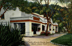 Café Alum Rock Park Postcard