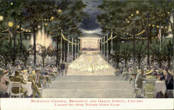 Marigold Garden, Broadway And Grace Street Chicago, IL Postcard Postcard