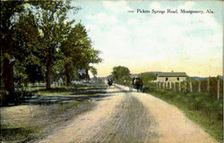 Pickets Springs Road Montgomery, AL Postcard Postcard