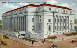 New Post Office And Federal Court House Postcard