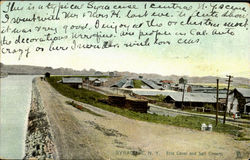 Eric Canal And Salt Covers Syracuse, NY Postcard Postcard