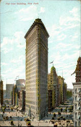 Flat Iron Building Postcard