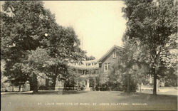 St. Louis Institute Of Music Missouri Postcard Postcard