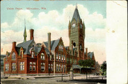 Union Depot Postcard