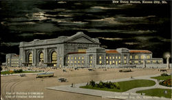 New Union Station Kansas City, MO Postcard Postcard