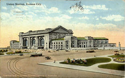 Union Station Kansas City, MO Postcard Postcard