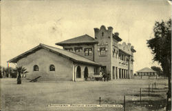 Southern Pacific Depot Tucson, AZ Postcard Postcard