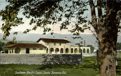 Southern Pacific Depot Postcard