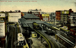 Dudley Street Terminal Station Postcard