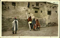 Streets Of Acoma New Mexico Postcard Postcard