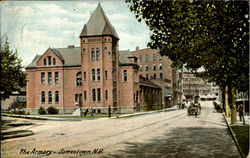 The Armory Jamestown, NY Postcard Postcard