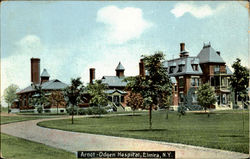 Arnot Odgen Hospital Elmira, NY Postcard Postcard