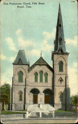 First Presbyterian Church, Fifth Street Postcard