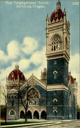 First Congregational Church Postcard