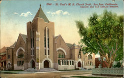 St. Paul's M. E. Church South Postcard