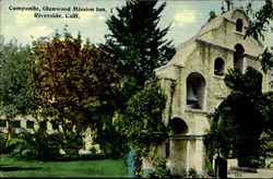 Campanile Glenwood Mission Inn Postcard