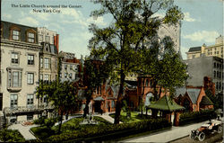 The Little Church Around The Corner New York City, NY Postcard Postcard