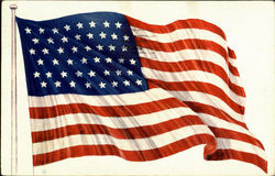 US Flag Postcard