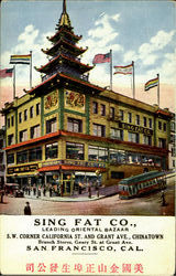 Sing Fat Co. San Francisco, CA Postcard Postcard