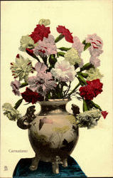 Carnations Postcard