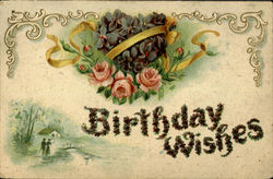 Birthday Wishes Postcard Postcard