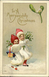 For A Merry And Jolly Christmas Postcard