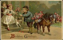 Birthday Greetings Postcard