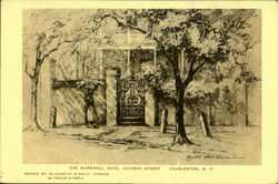 The Marshall Gate, Church Street Postcard