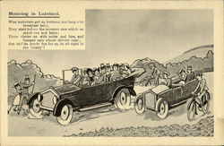 Motoring In Lakeland Postcard