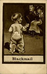 Blackmail Postcard