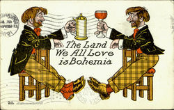 The Land We All Love Is Bohemia Postcard