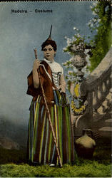 Madeira Costume Postcard