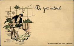 Do You Intend Postcard