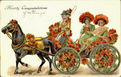 Hearty Congratulations Postcard