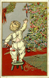 A Merry Christmas Postcard