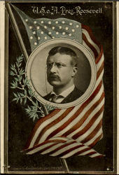 Pres. Teddy Roosevelt Postcard