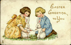 Easter Greeting To You Postcard