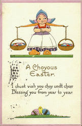 A Choyous Easter Postcard