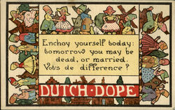 Dutch Dope Postcard