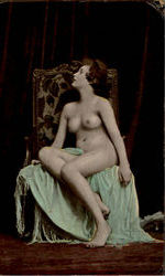 Tinted Nude Postcard