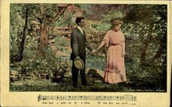 Romantic Song Postcard