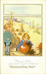 Thanksgiving Day Postcard