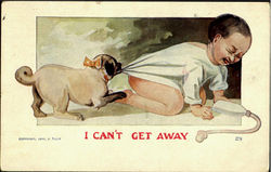 I Can't Get Away Postcard