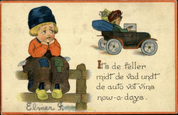 Dutch Children Postcard Postcard