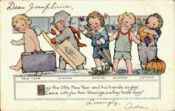 New Year Postcard