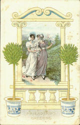 Friendship Greeting Women Postcard Postcard