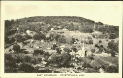 East Mountain Fayetteville, AR Postcard Postcard